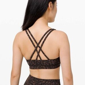 Lululemon Strappy Camo Sports Bra